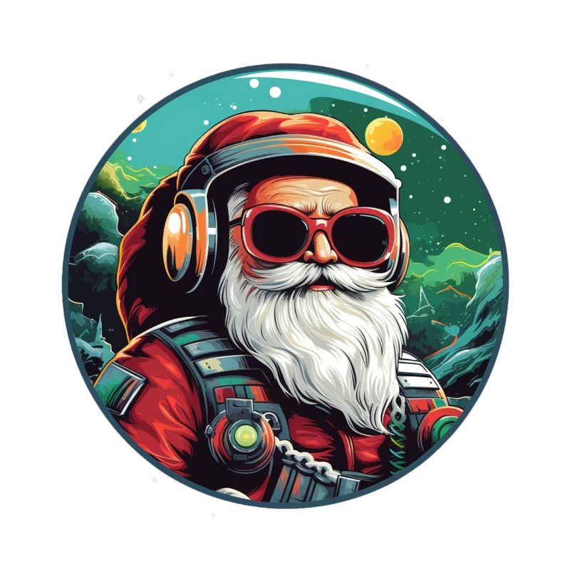 Space-Weihnachtsmann