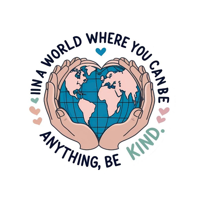 Be Kind World Heartfelt Compassion & Unity