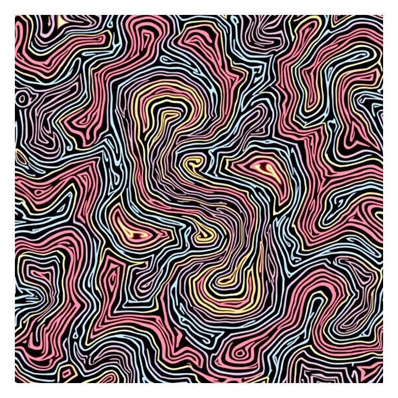 psychedelisches muster