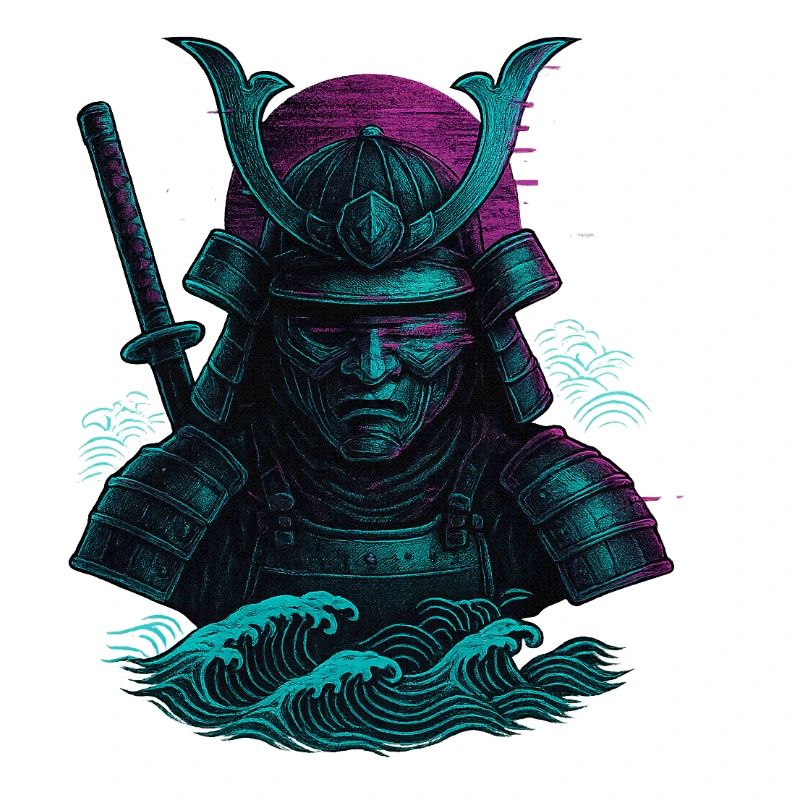 Glitch Samurai - Le guerrier numérique