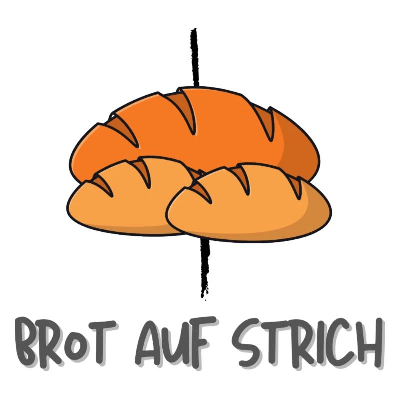 Brotaufstrich oder Brot auf Strich