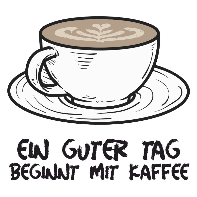 Ein guter Tag beginnt mit Kaffee