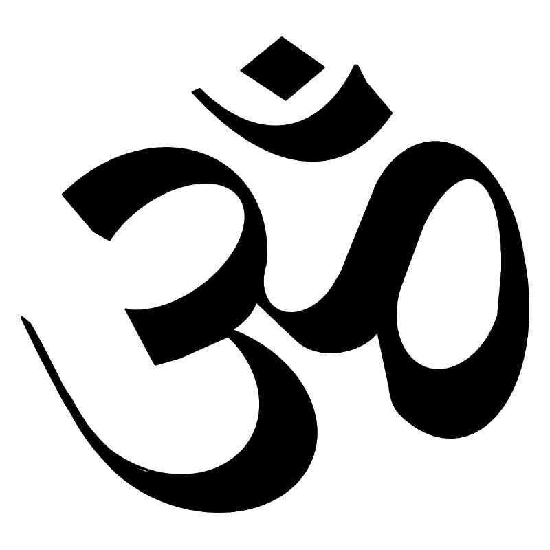 Buddhismus OM Zeichen Buddha