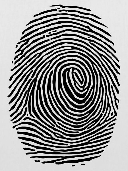 finger abdruck