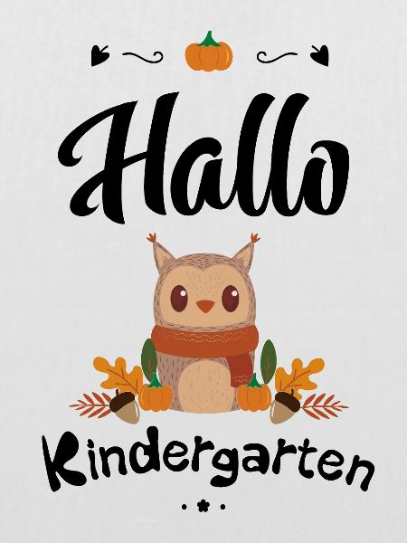 süßes Eulen Design mit Herbstmotiven