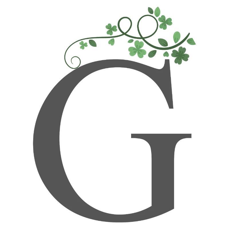 G avec trèfles