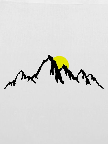 Berge, Berg und Sonne