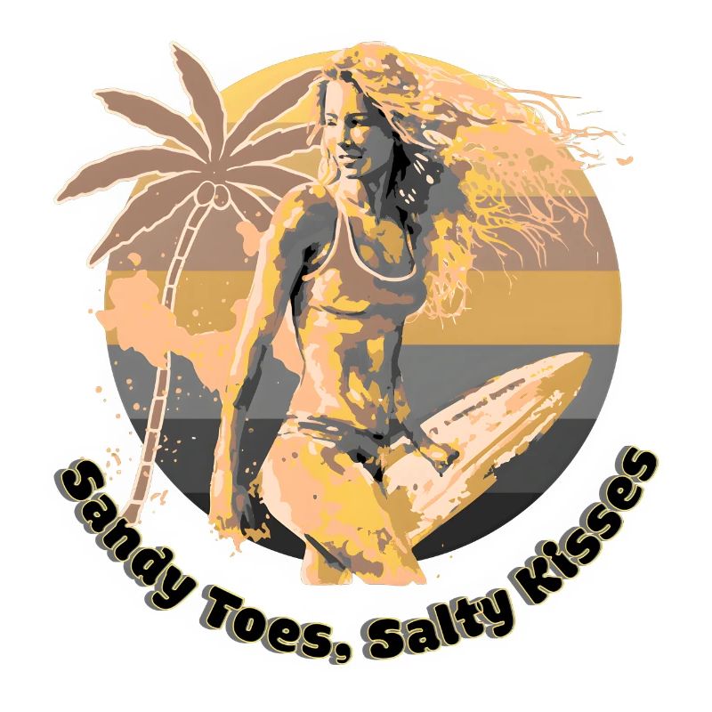 Sandy toes,