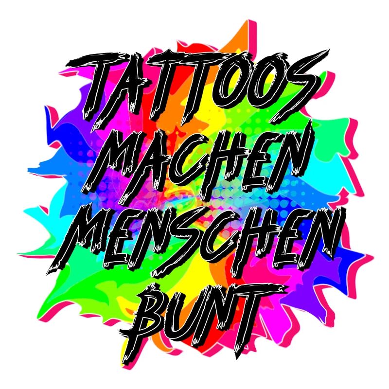BUNTE MENSCHEN MIT tattoo