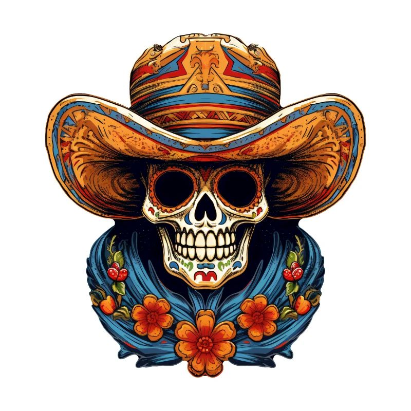 Cinco de Mayo Skull