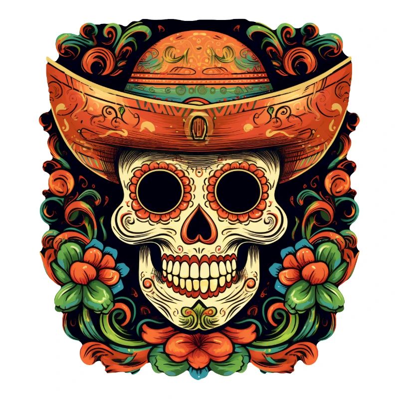 Cinco de Mayo Skull