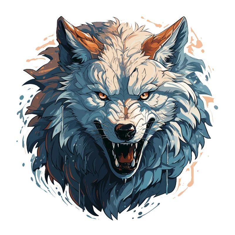 Wolf - Illustration