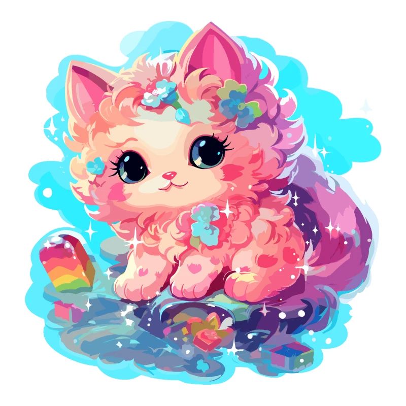 Katze - Illustration