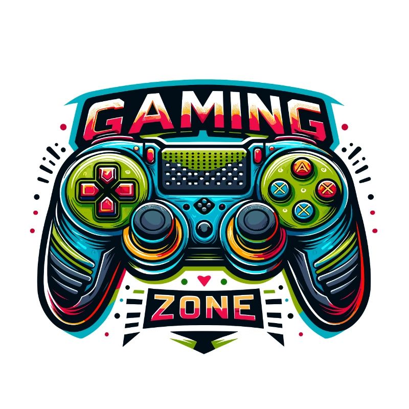 Gaming Zone - Controller Illustration