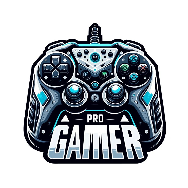 Pro Gamer - Controller Illustration