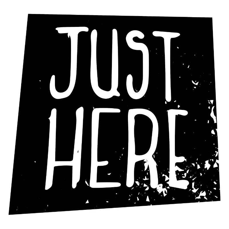 Just here