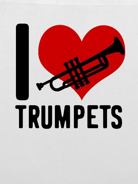 Trompete Trompeten Trompeter Herz