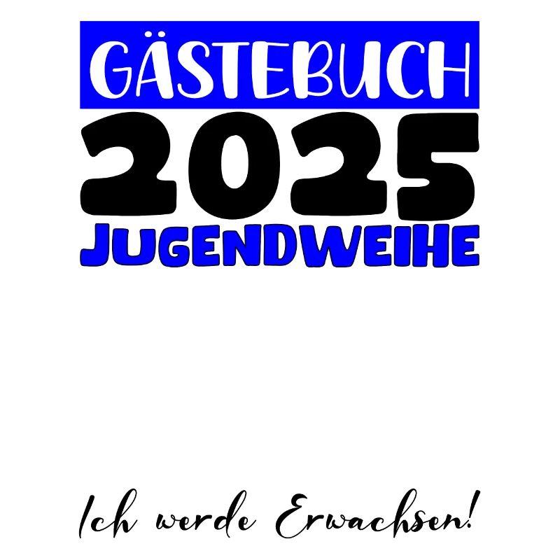Jugendweihe 2025 Gästebuch Geschenk Mädchen Jungen
