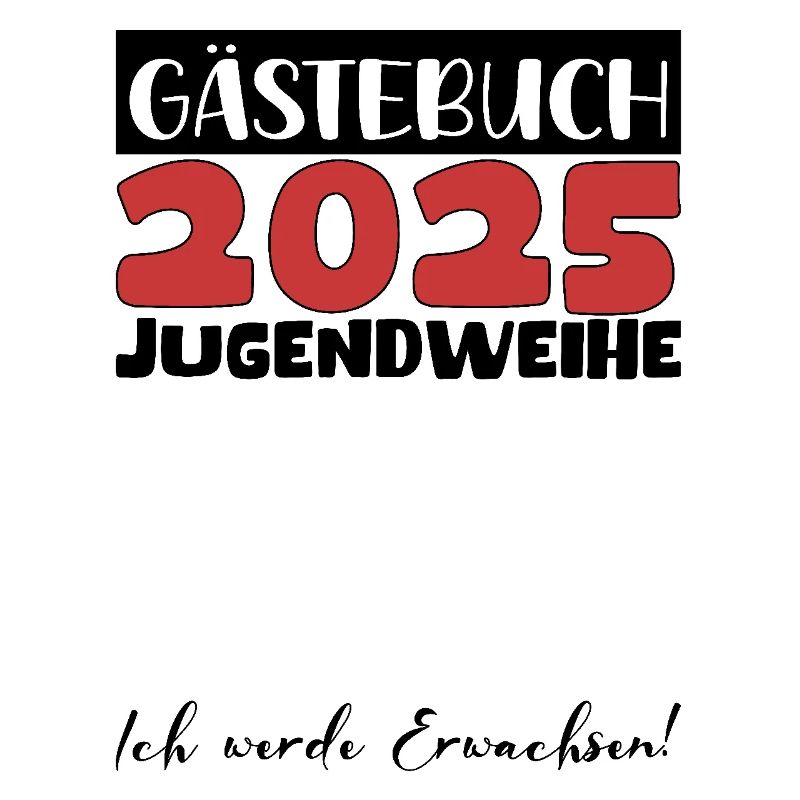 Jugendweihe 2025 Gästebuch Geschenk Mädchen Jungen
