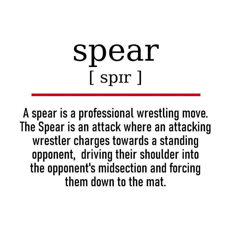 spear - spelling and description