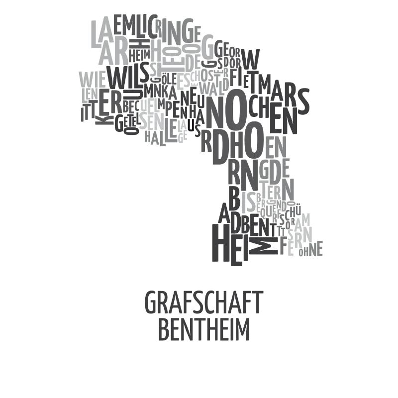 Grafschaft Bentheim TShirt Geschenk