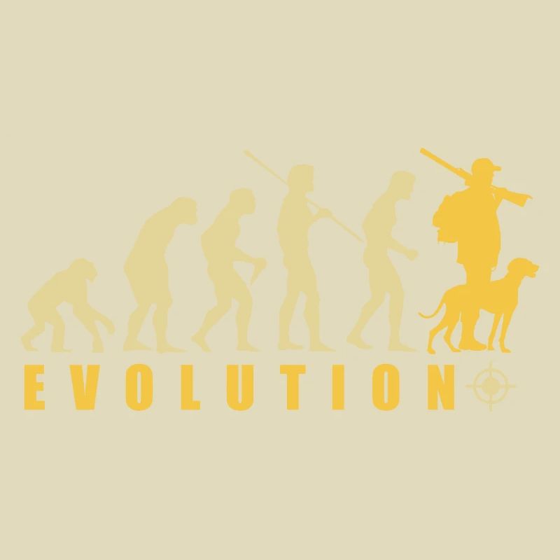 Evolution Hunter Lustiges Jagdgeschenk