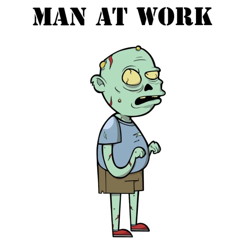 Mann bei der Arbeit