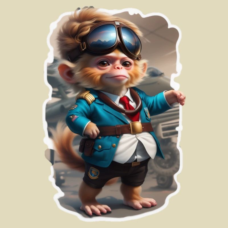 Pilote de singe