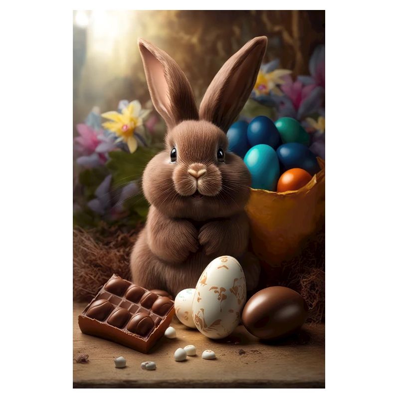 Easter Happy Easter Easter Eggs Chocolate Sweet