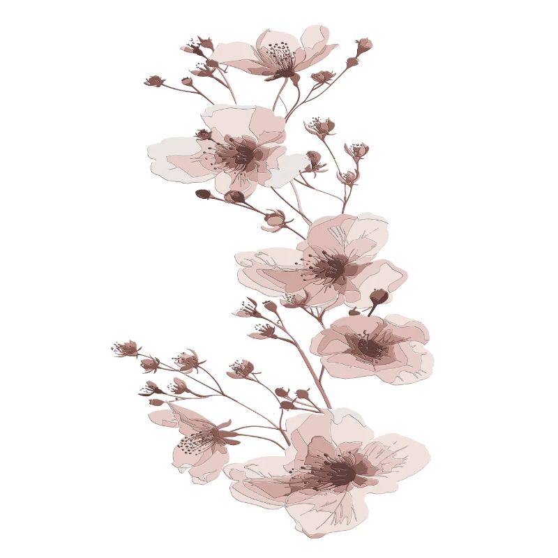 Rosa blume Kirschblüte sakura sticker