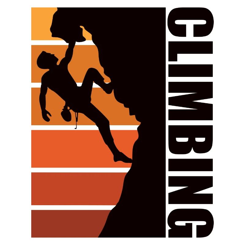 Climbers on rocks while bouldering on a climbing tour