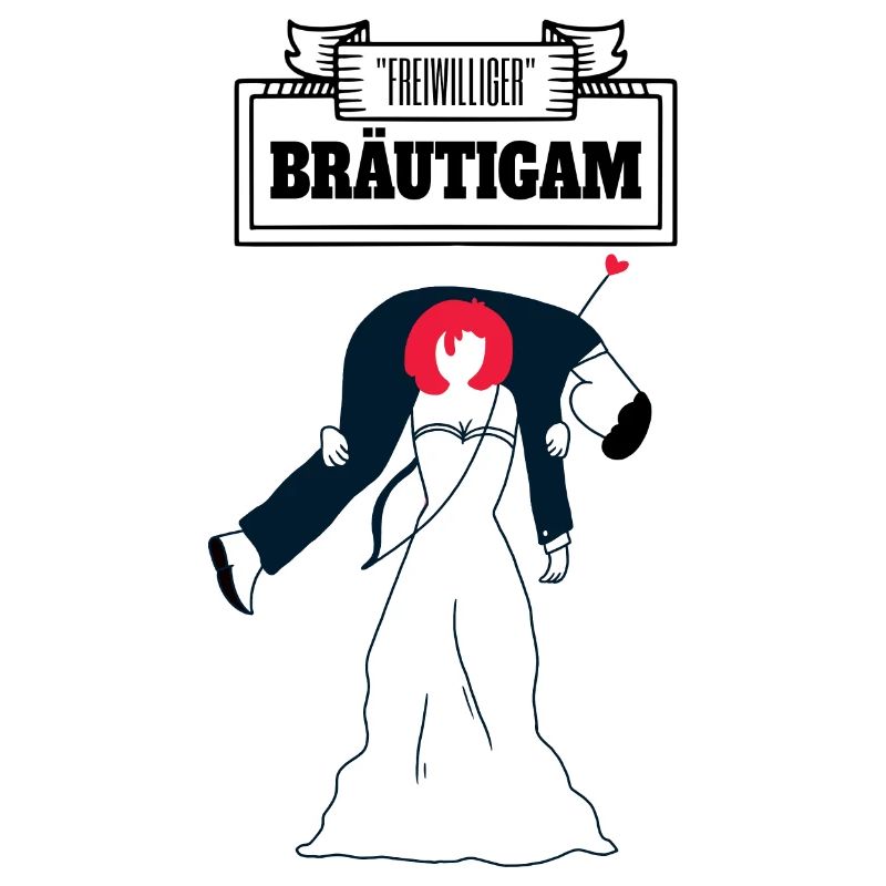 Bräutigam Junggeselle Polterer Junggesellen Herren