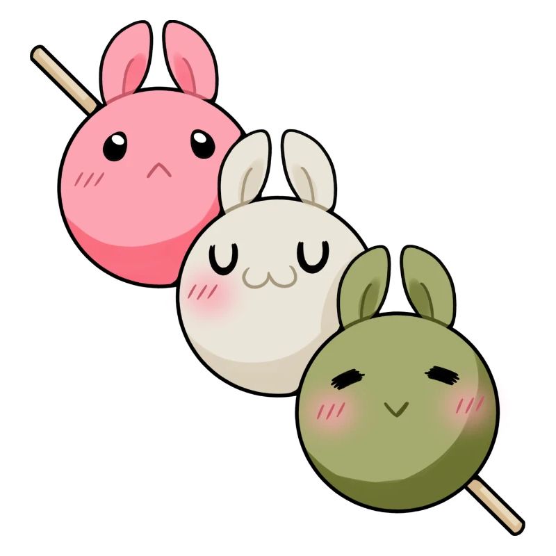 Kawaii Dango Häschen
