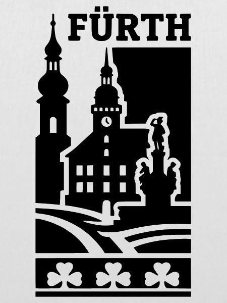 Fürth Silhouette Wahrzeichen
