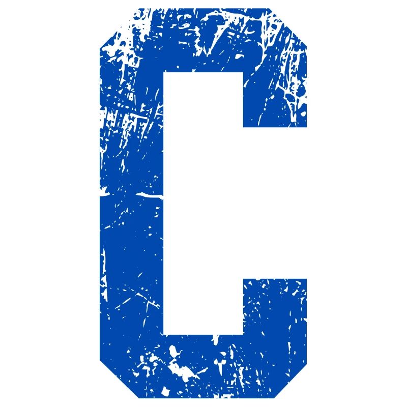 Buchstabe c Retro-Sport
