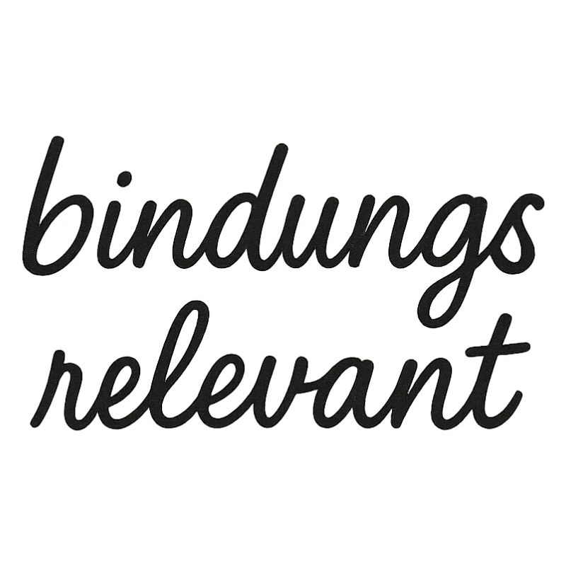 bindungsrelevant schwarz 