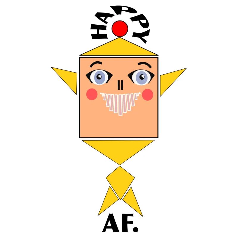 "Happy AF!" Manschgerl