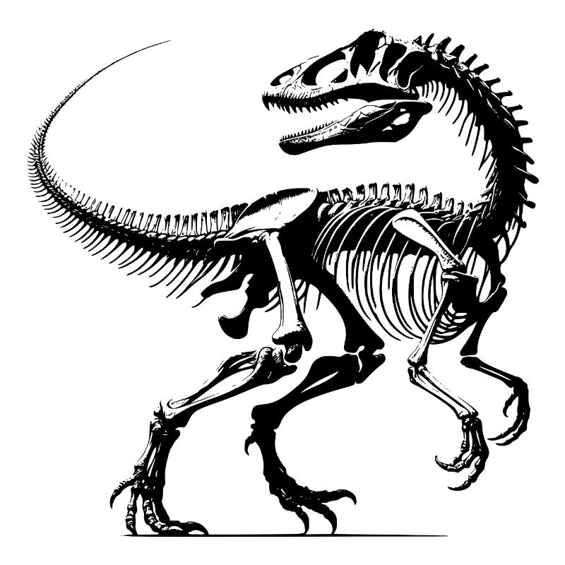 Dinosaur Bone Old, No Skin, No Problem