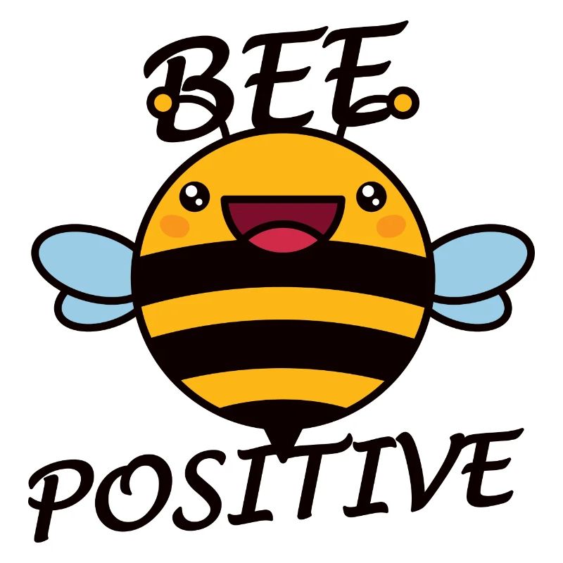 Biene "Bee Positive"