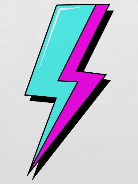 Psychedelische Neon-Beleuchtung