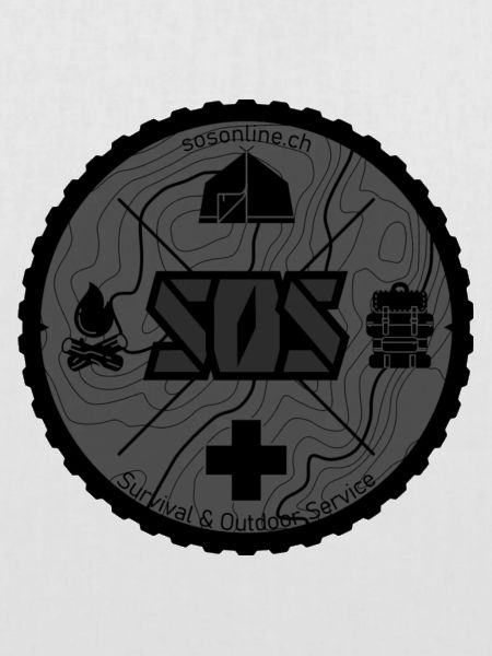 SOS Logo black