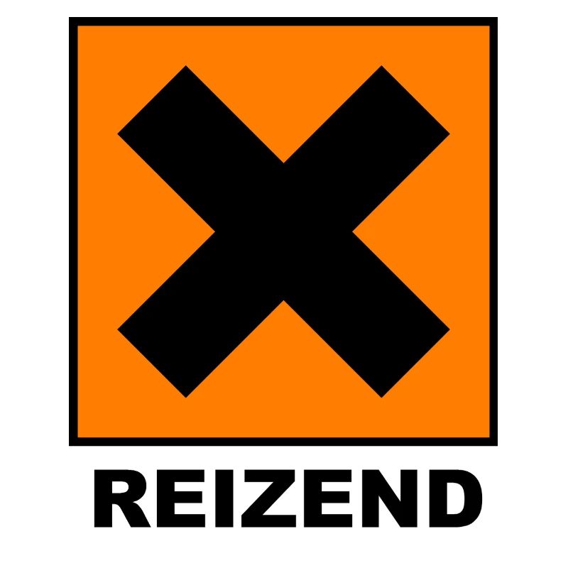 Reizend | Design mit schwarzem X