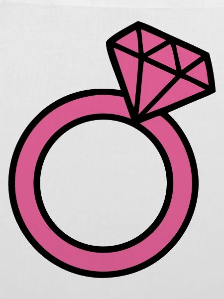 Pinker Diamantring Icon