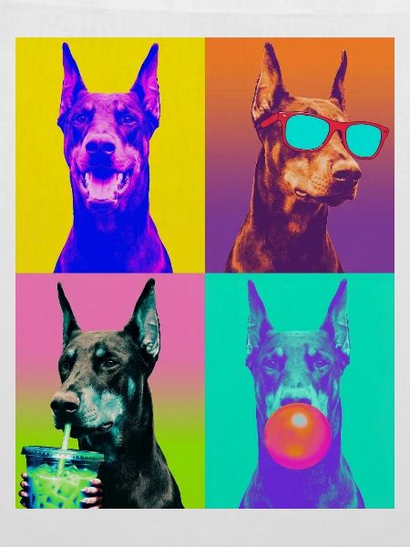 Hunde Dobermann Hund