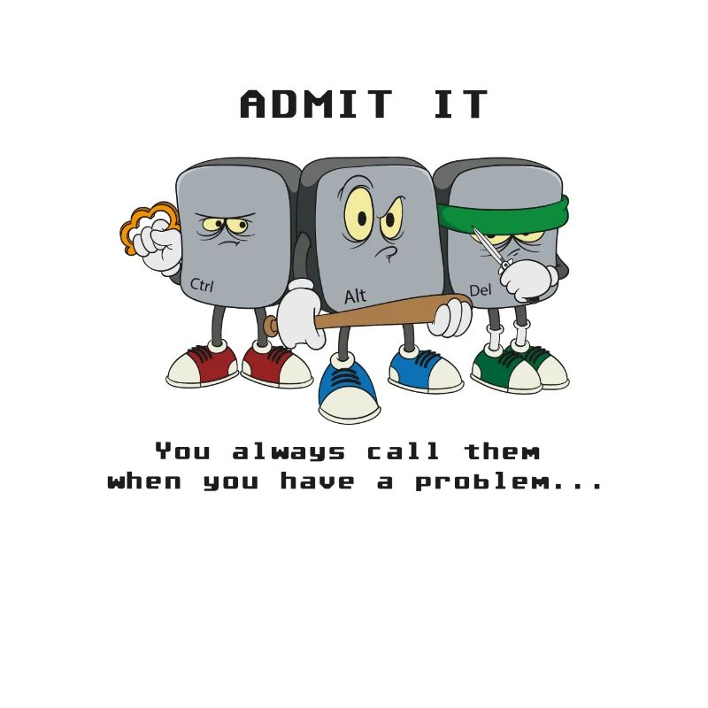 Strg Alt Entf Computer Informatiker Programmierer