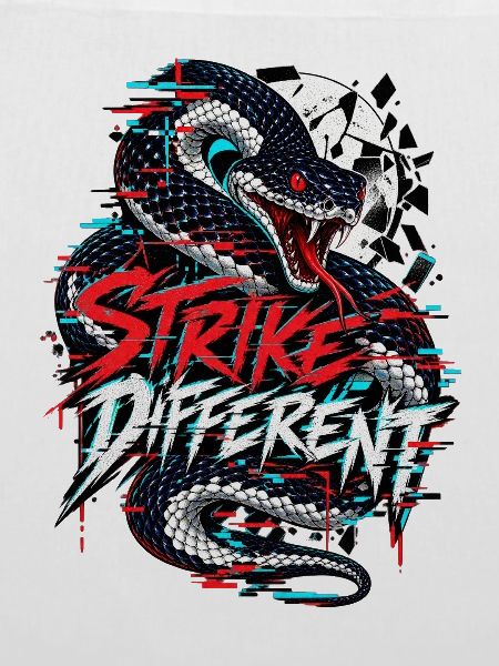Strike Different Schlange Neon