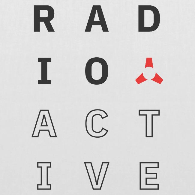 Radio Active vertical noir