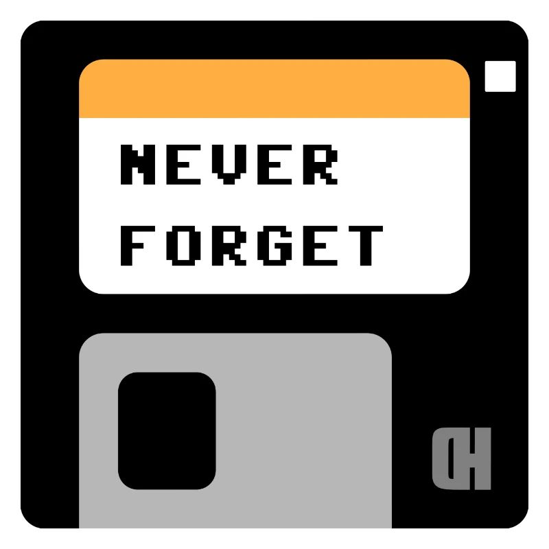 Diskette schwarz