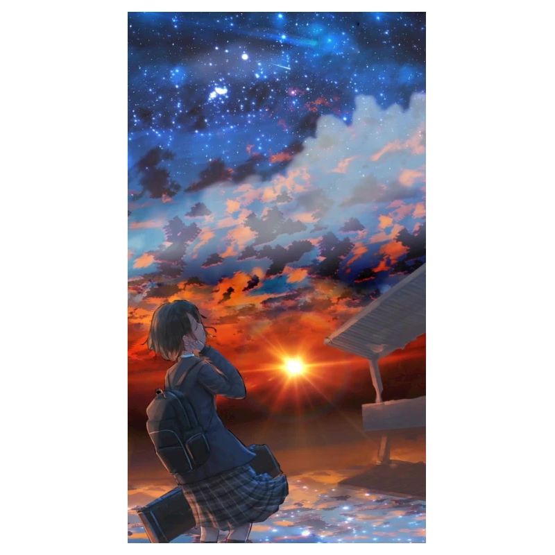 Premium Pullover mit Sternenhimmel