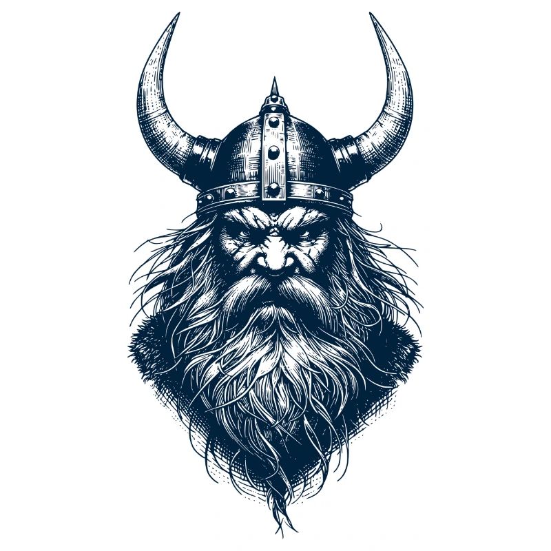 Grimmiger Wikinger